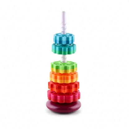 3 in 1 Early Learning Bundle – Stacking, Spinning & Sorting Toy Set