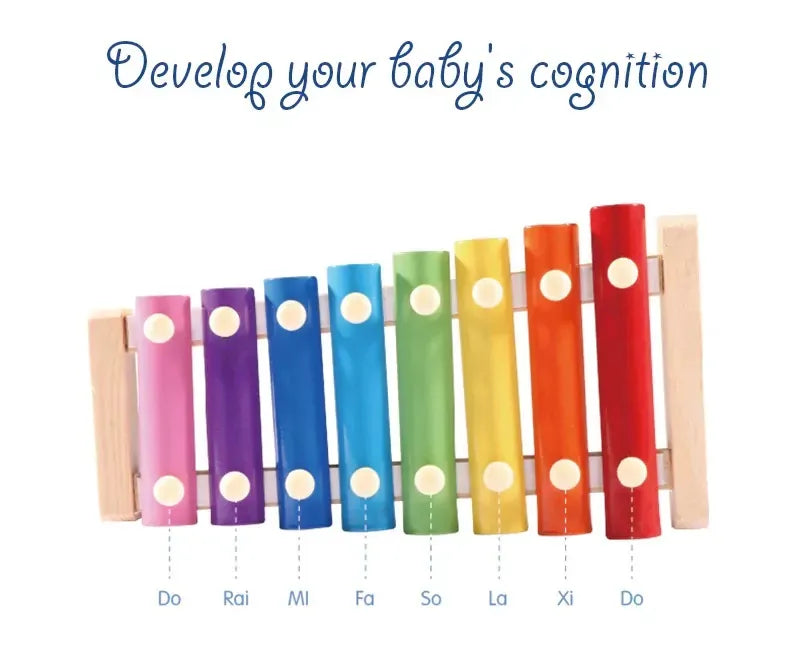 Wooden Hand Knock Xylophone