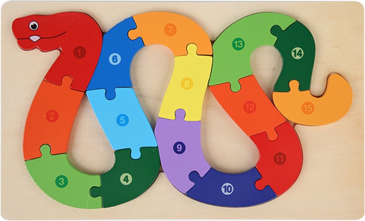 Wooden 3D Number Sorting Puzzle ( 20+ Designs )