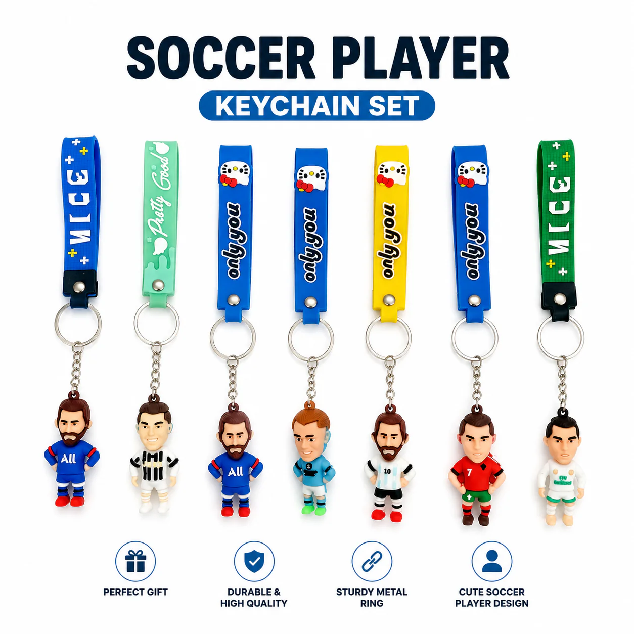 Cartoon Character Keychains for Kids
