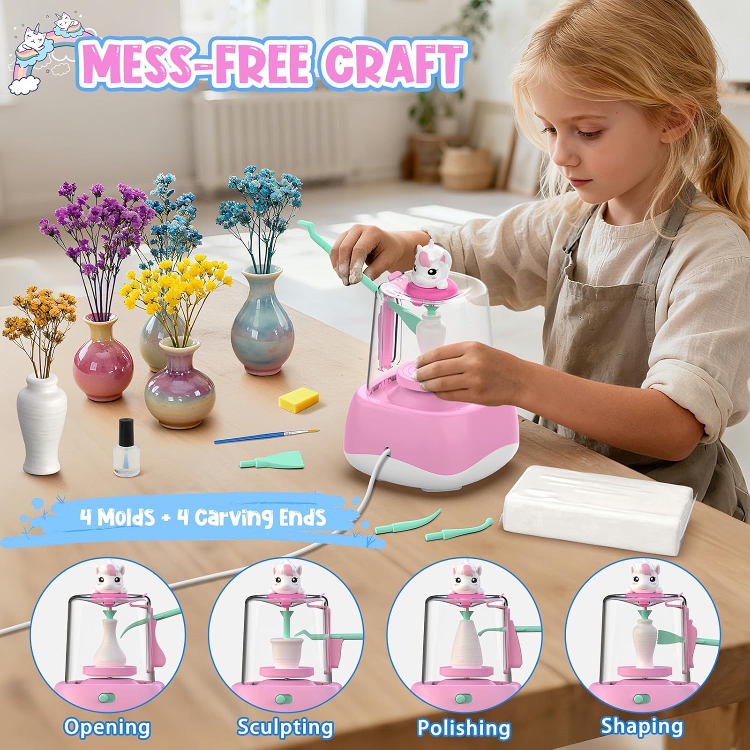 Unicorn pottery kit feature image 4