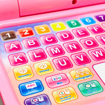 49 key kids laptop keyboard and display