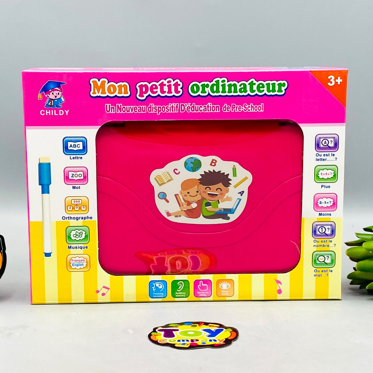 Kids learning laptop product details