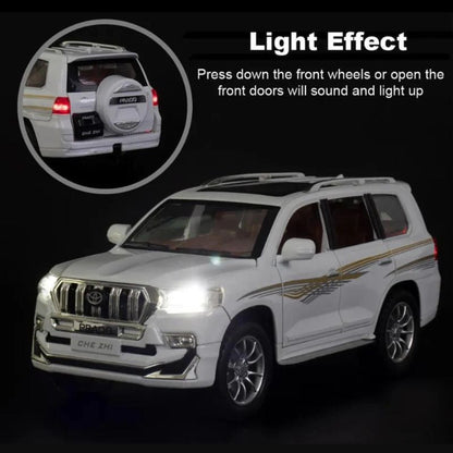 1:24 Diecast Toyota Prado Model Car With Smoke - image 11