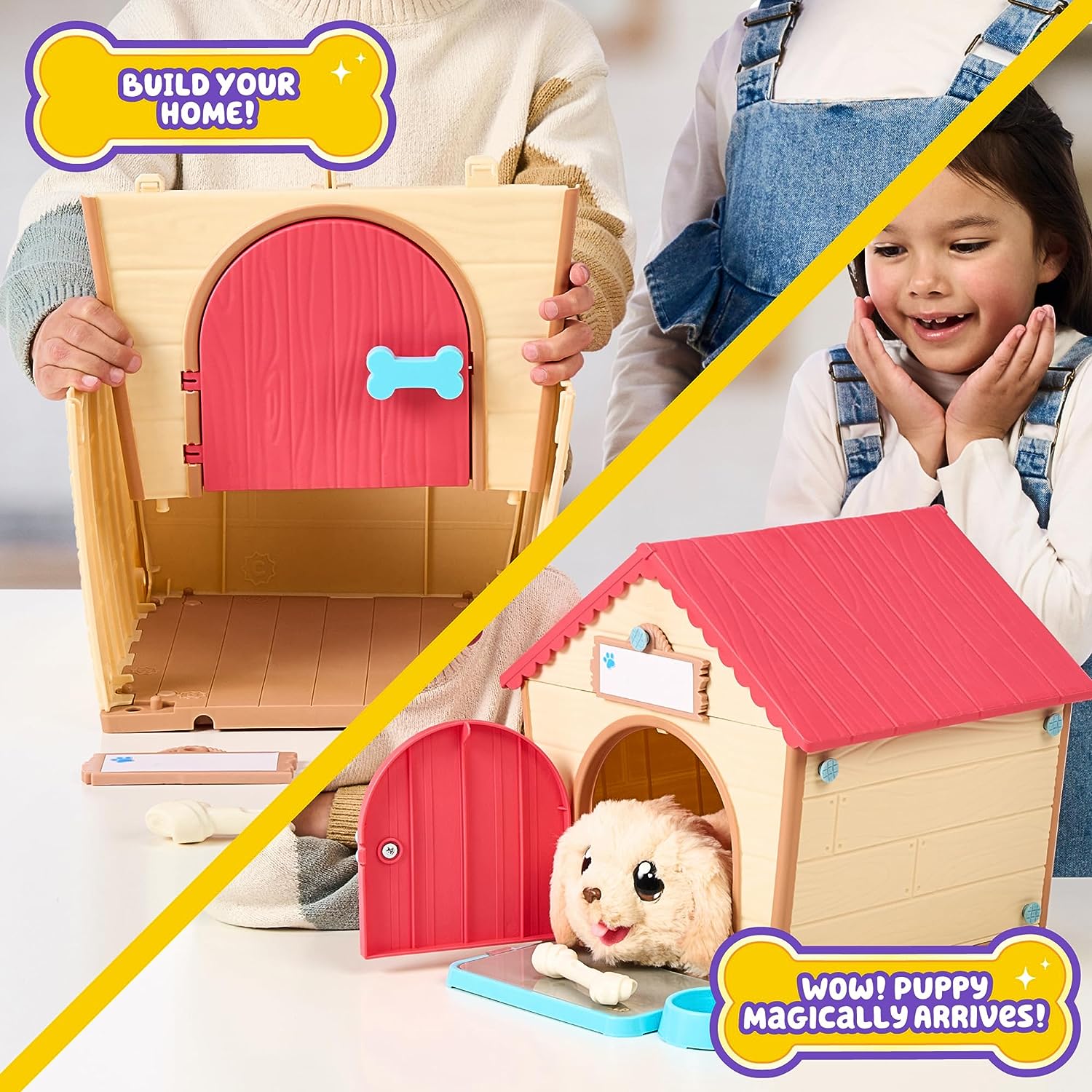 Little Live Pets magical puppy arrival play feature