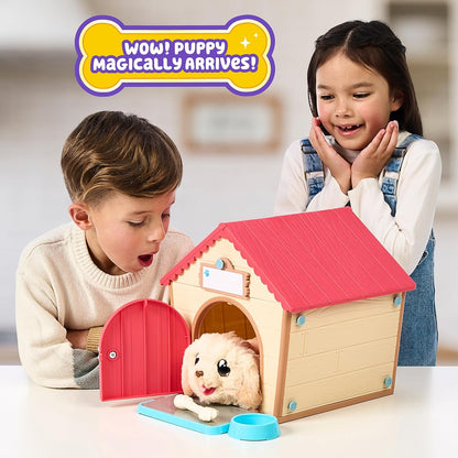 Little Live Pets puppy with toy bone accessory