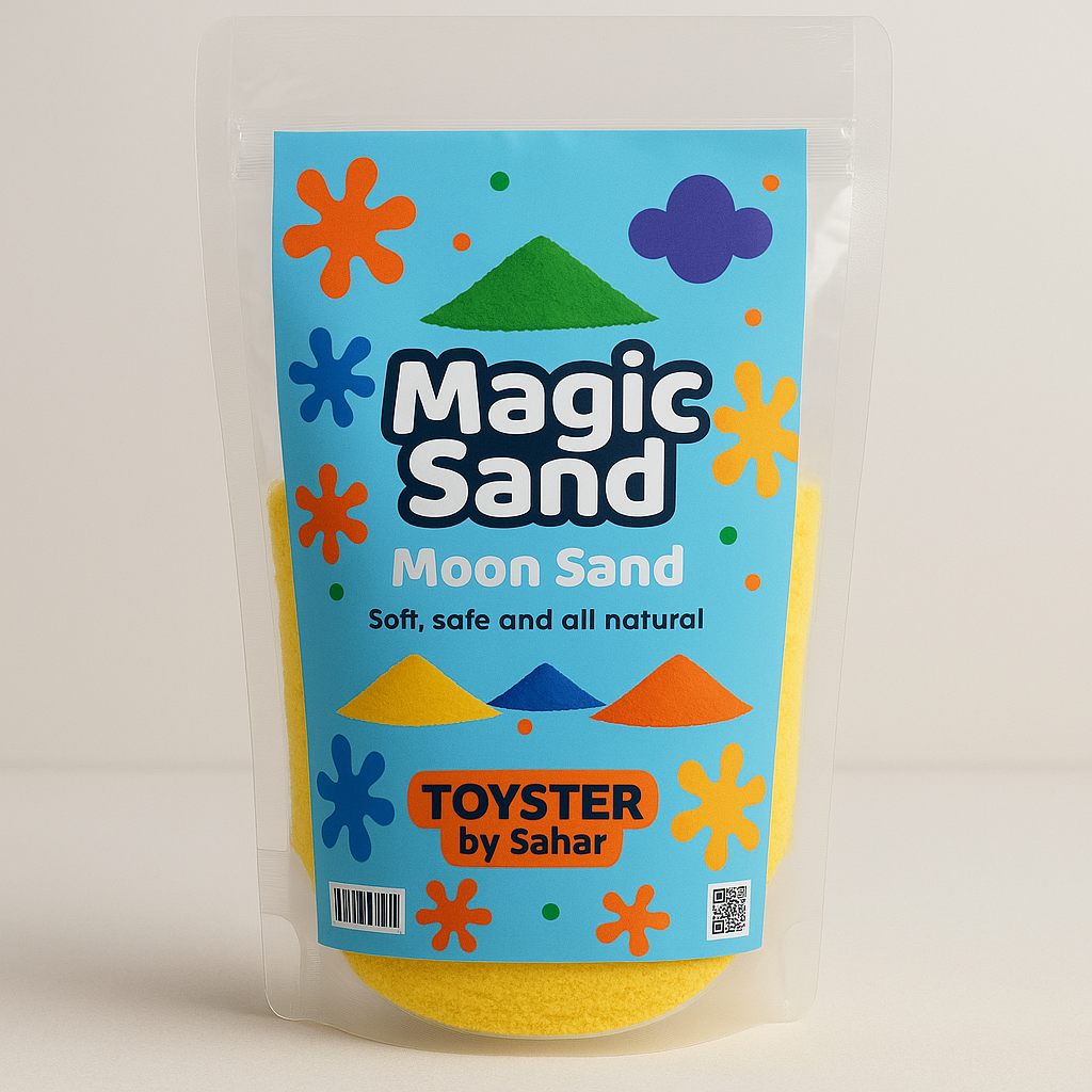 Magic Sand soft moldable sensory activity for screen-free kids play