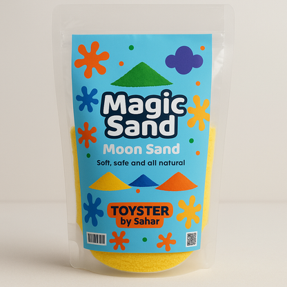 Magic Sand soft moldable sensory activity for screen-free kids play