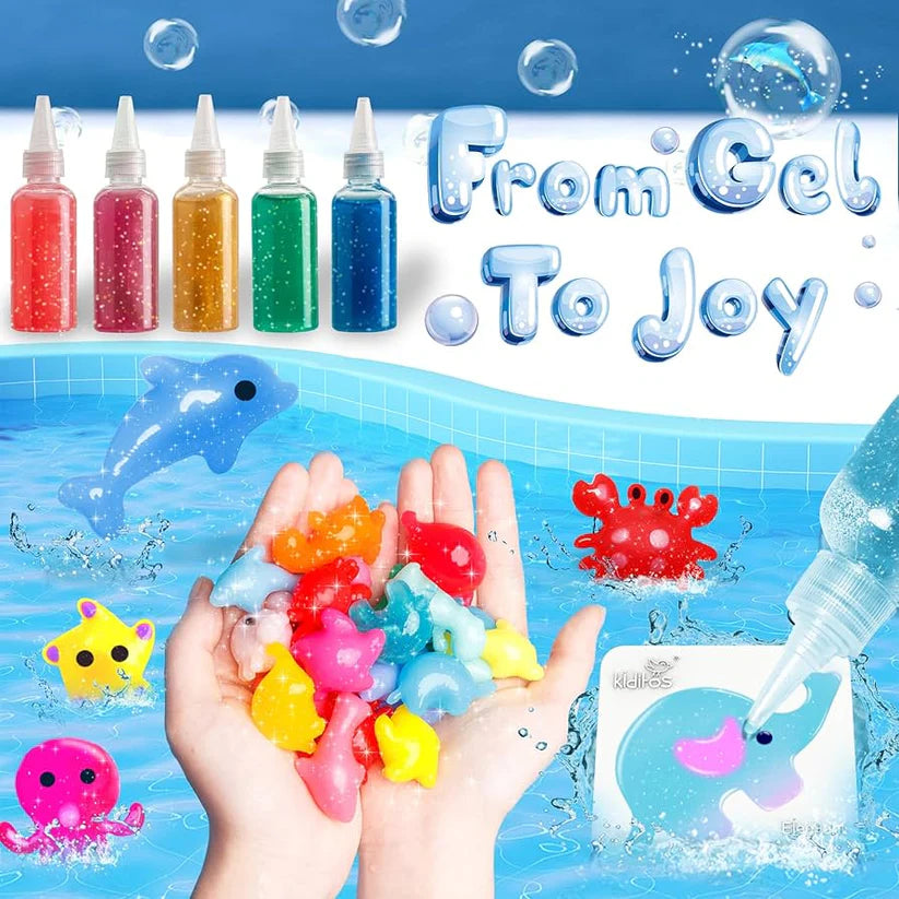 Colorful magic water elf activity toy