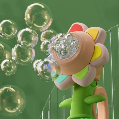 Flower Bubble Machine - Assorted Color