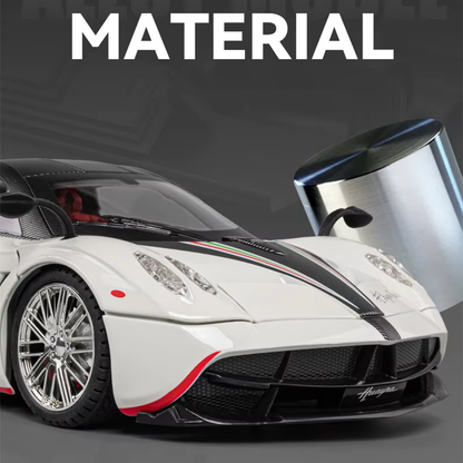 1:18 Diecast Pagani Huayra Dinastia Model Car With Smoke - image 5
