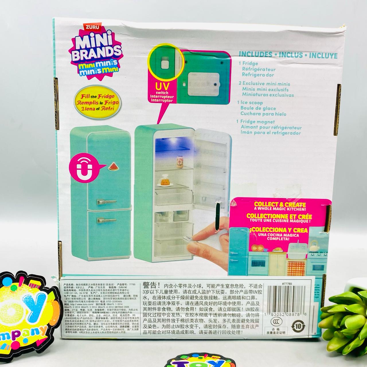 Kids Pretend Play Fridge with Surprise Accessories - product view 4
