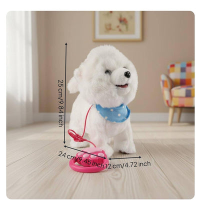 RC Plush Maltese Dog - head movement