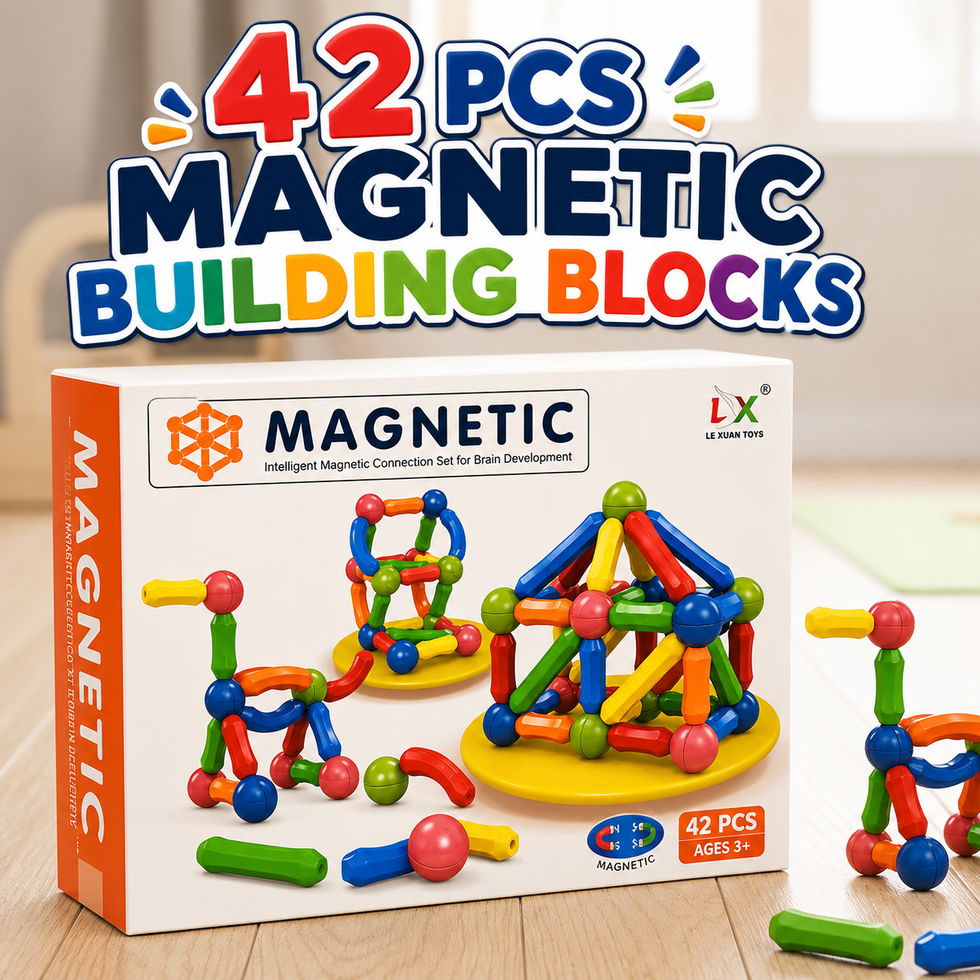 Magnetic Building Blocks – Educational STEM Toy