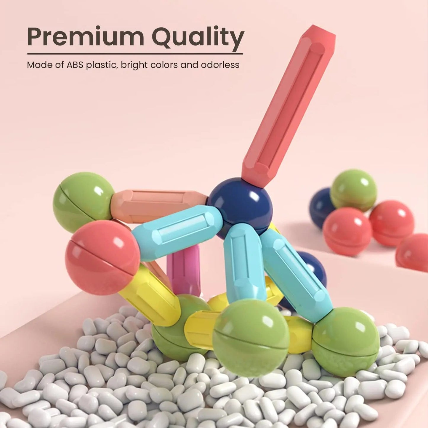 Magnetic Building Blocks – Educational STEM Toy