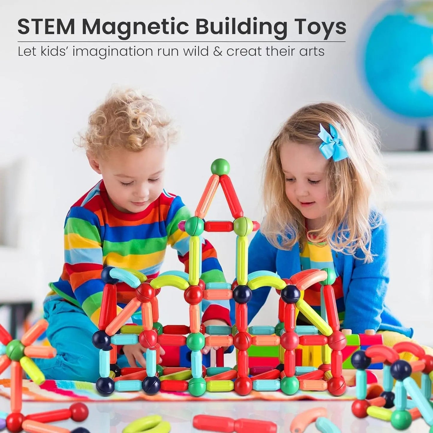 Magnetic Building Blocks – Educational STEM Toy