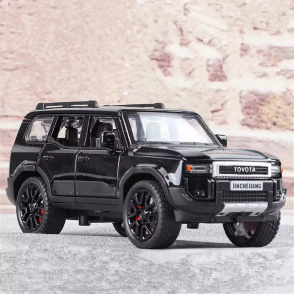 1:32 Diecast Toyota Land Cruiser Prado SUV Model - image 6