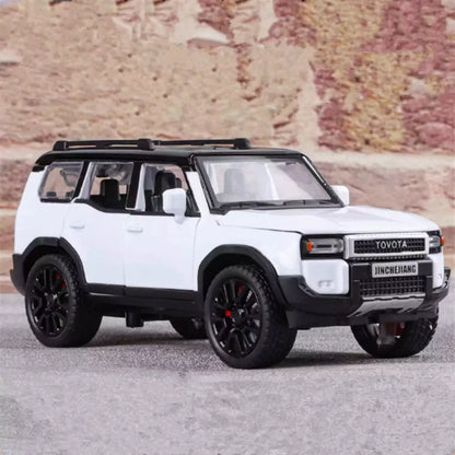 1:32 Diecast Toyota Land Cruiser Prado SUV Model - image 4