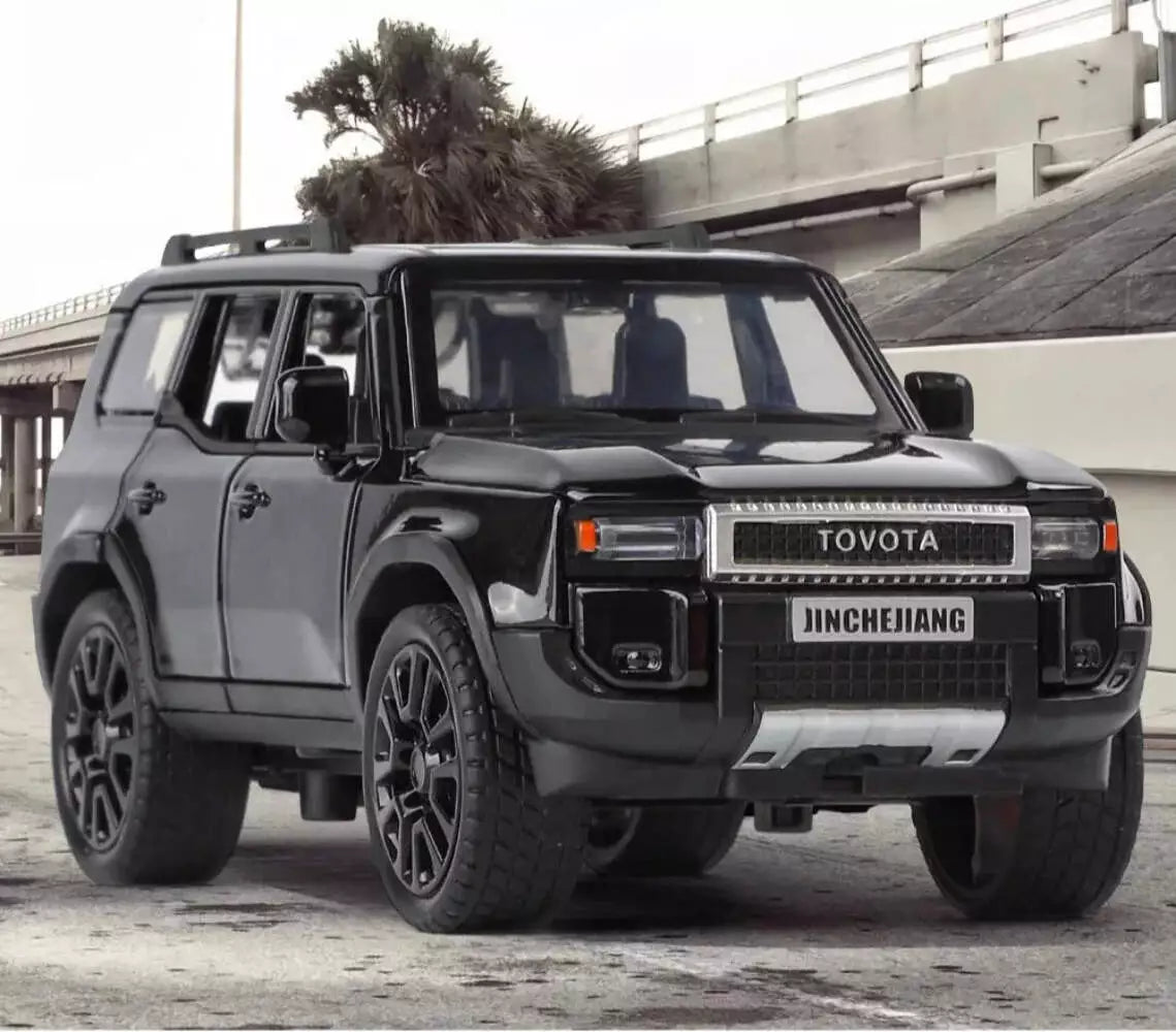 1:32 Diecast Toyota Land Cruiser Prado SUV Model - image 9
