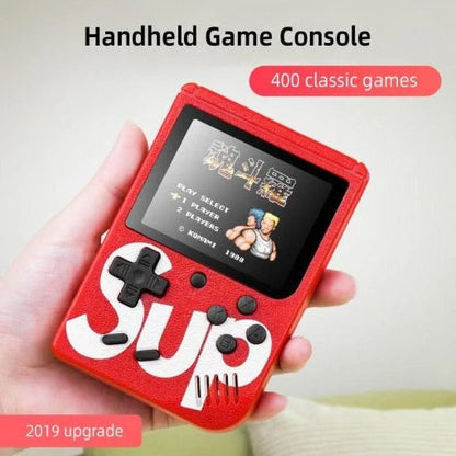 SUP handheld console with 400 classic games