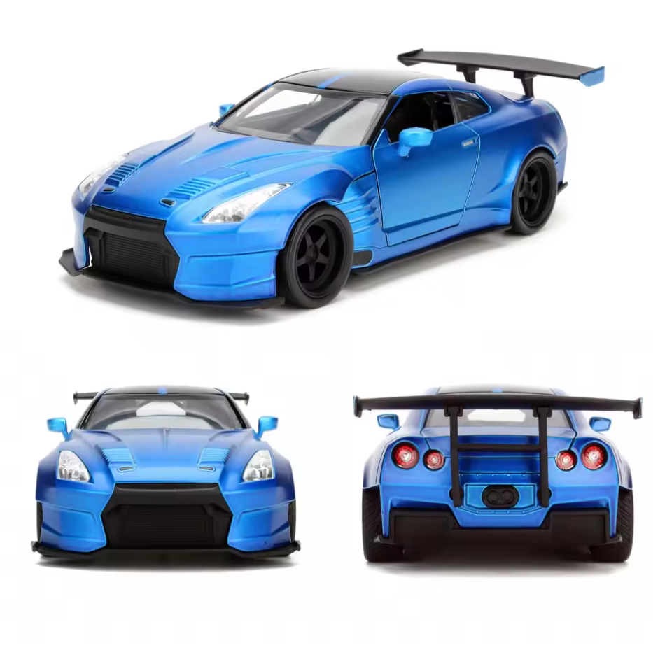 Jada 1:24 Diecast Fast & Furious Brian’s Nissan GTR R35 Ben Sopra - image 2
