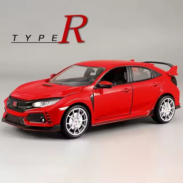 1:24 Diecast Honda Civic Type-R Model Car - image 6