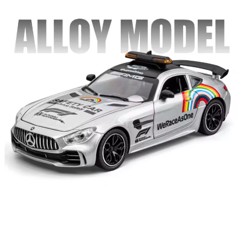 1:24 Diecast Mercedes AMG F1 Safety Model Car - image 2