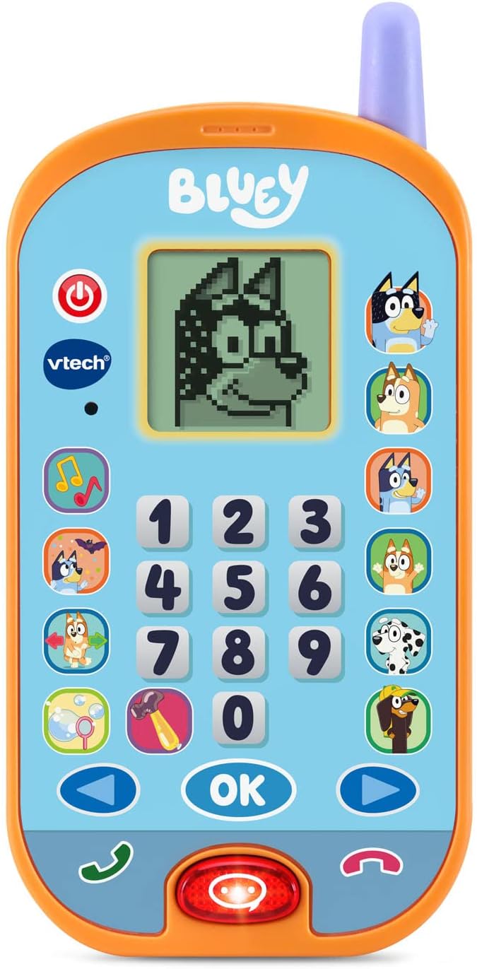 VTech Bluey interactive toy phone front view