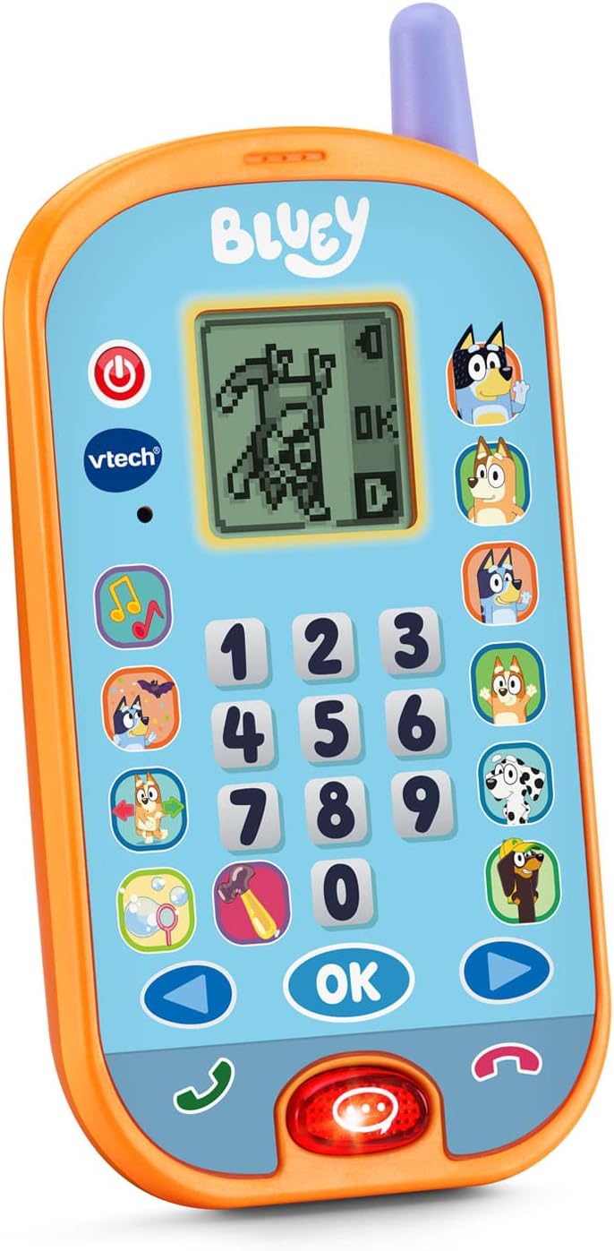 Bluey and Bingo pretend-play phone for children