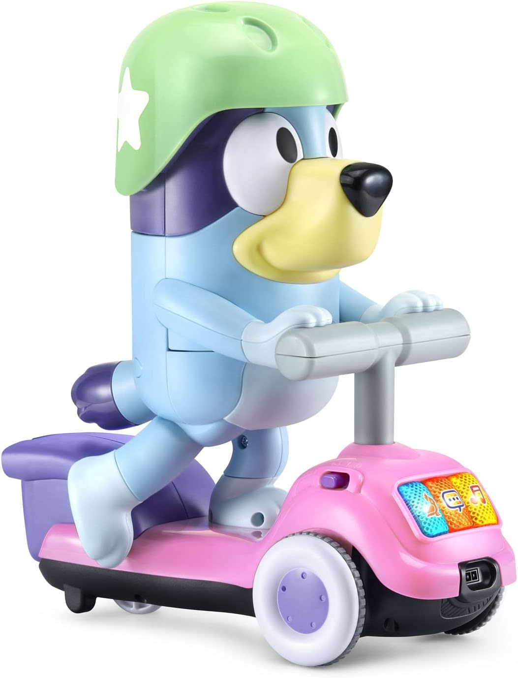VTech Bluey Scooter Time side view