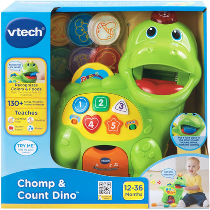 VTech Chomp and Count Dino retail box