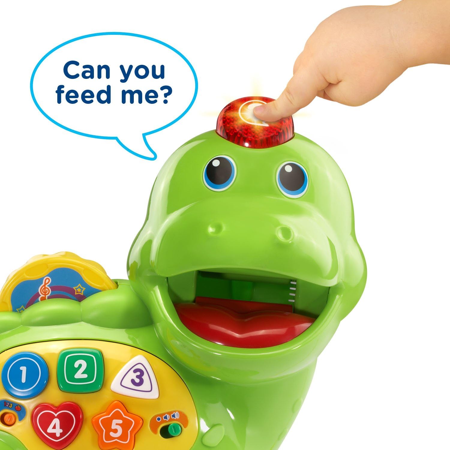 VTech Chomp and Count Dino interactive head button