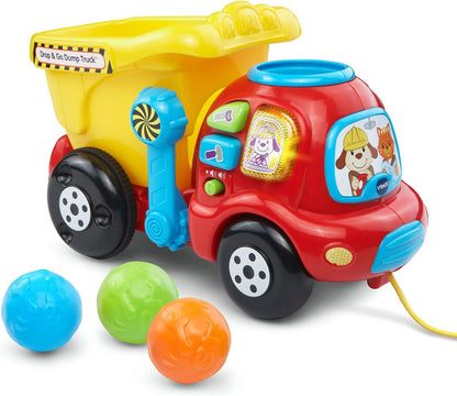 VTech toddler dump truck hinged bucket feature